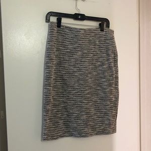 Ann Taylor factory bucle pencil skirt